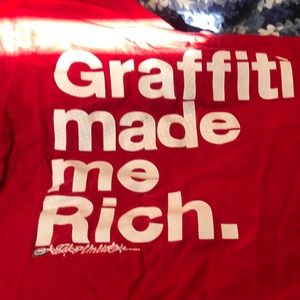 Vintage Eco graffiti T shirt.